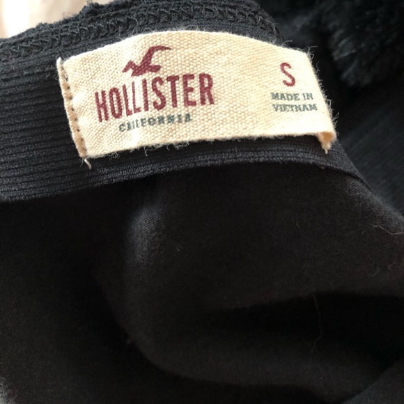 Hollister Black Lace Bodycon Mini Skirt - Picture 3 of 5